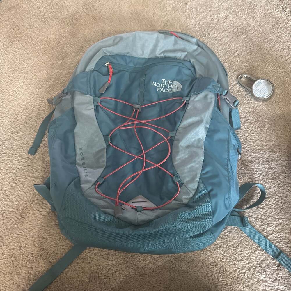 The North Face Borealis Backpack in Blue Gray